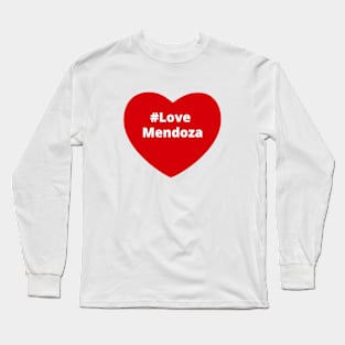 Love Mendoza - Hashtag Heart Long Sleeve T-Shirt